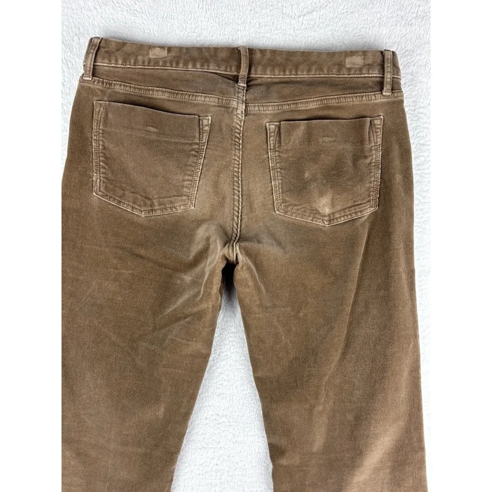 Banana Republic Womens Corduroy Pants Size 29 Light Brown 32x33 Boot Cut‎